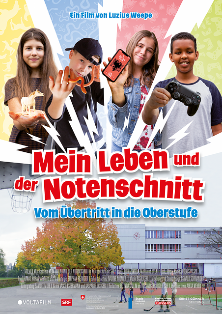 MEIN LEBEN UND DER NOTENSCHNITT Poster
